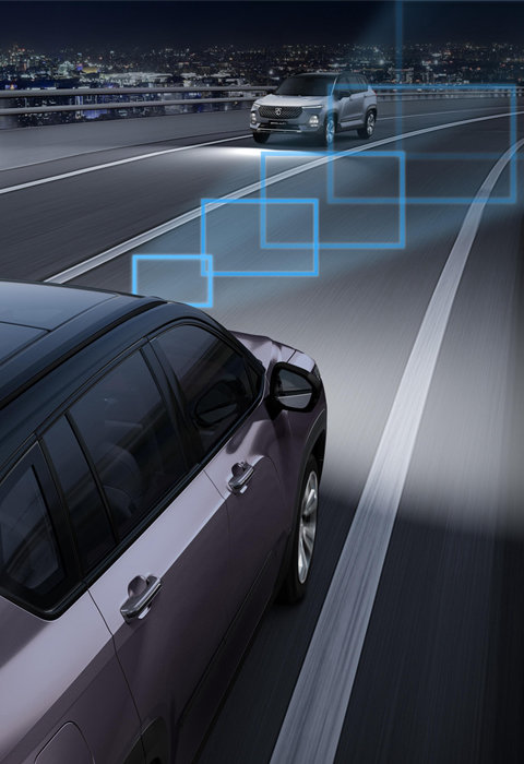 Application of medium plastic core pigment in the field of automatic driving